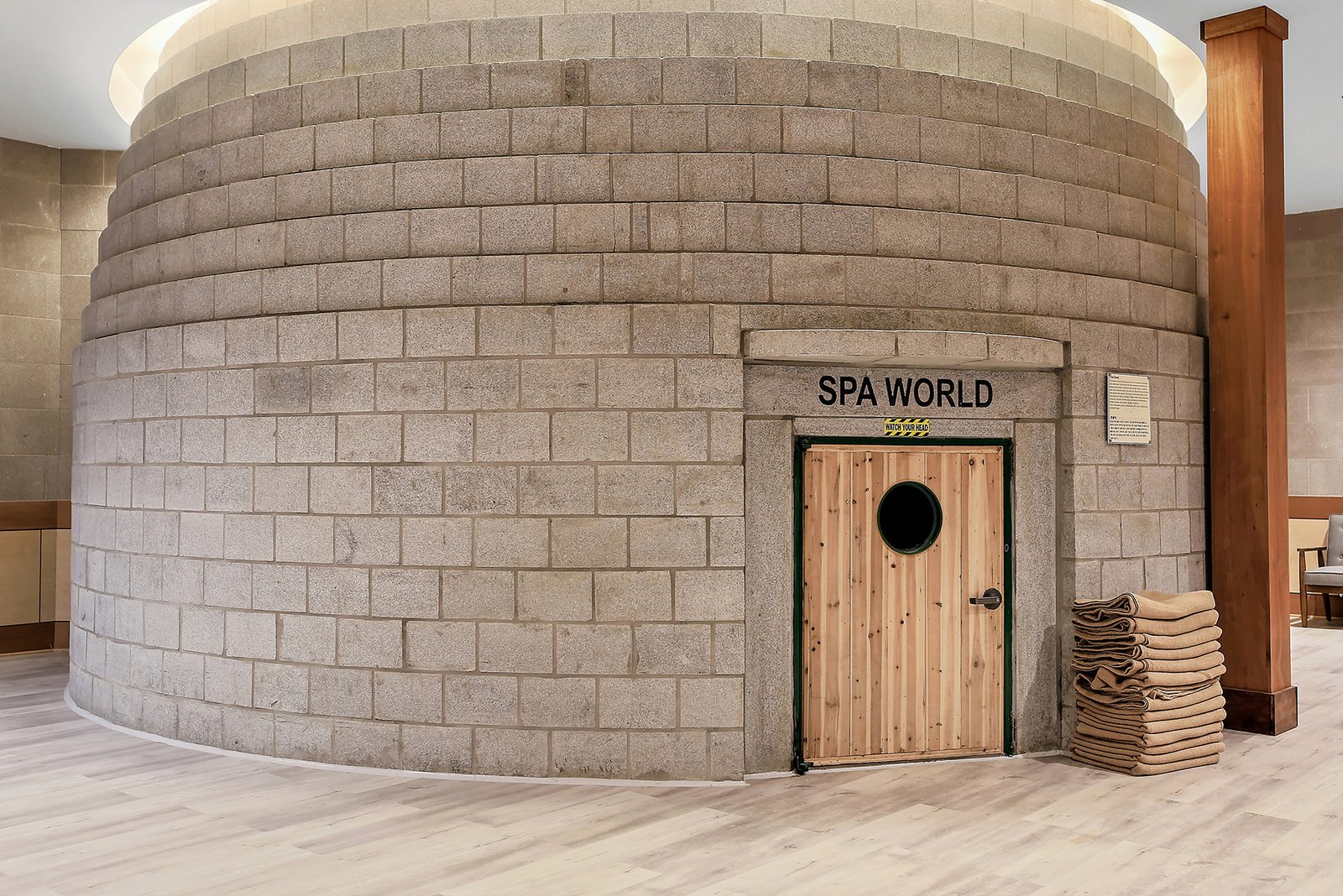 Spa World Houston Fire Dome