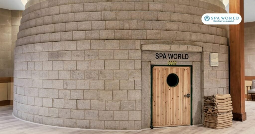 exterior view of the hottest sauna fire dome