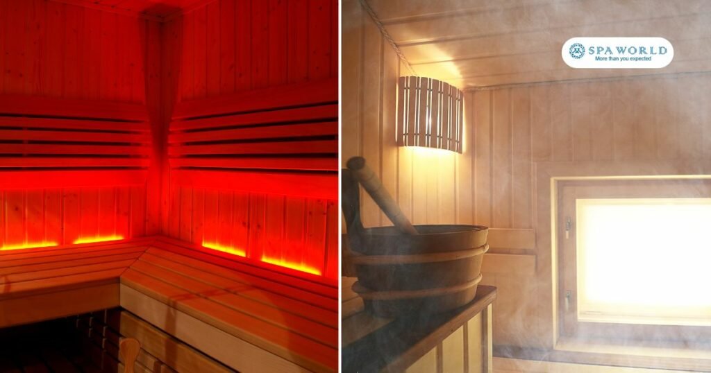traditional vs infrared sauna - feature img