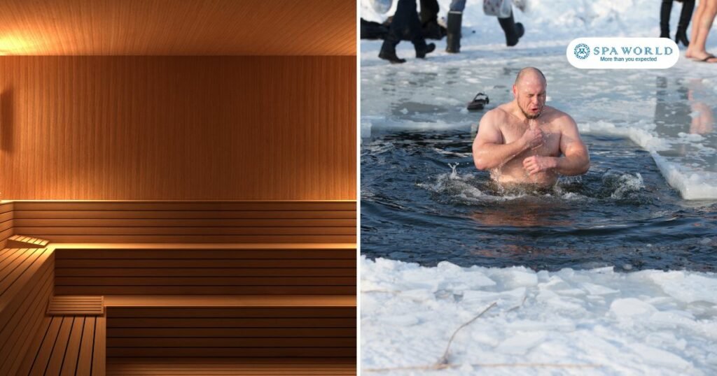 sauna vs cold plunge