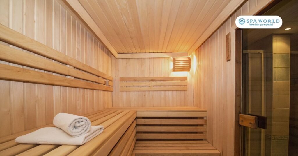 pre and post sauna routine - blog banner