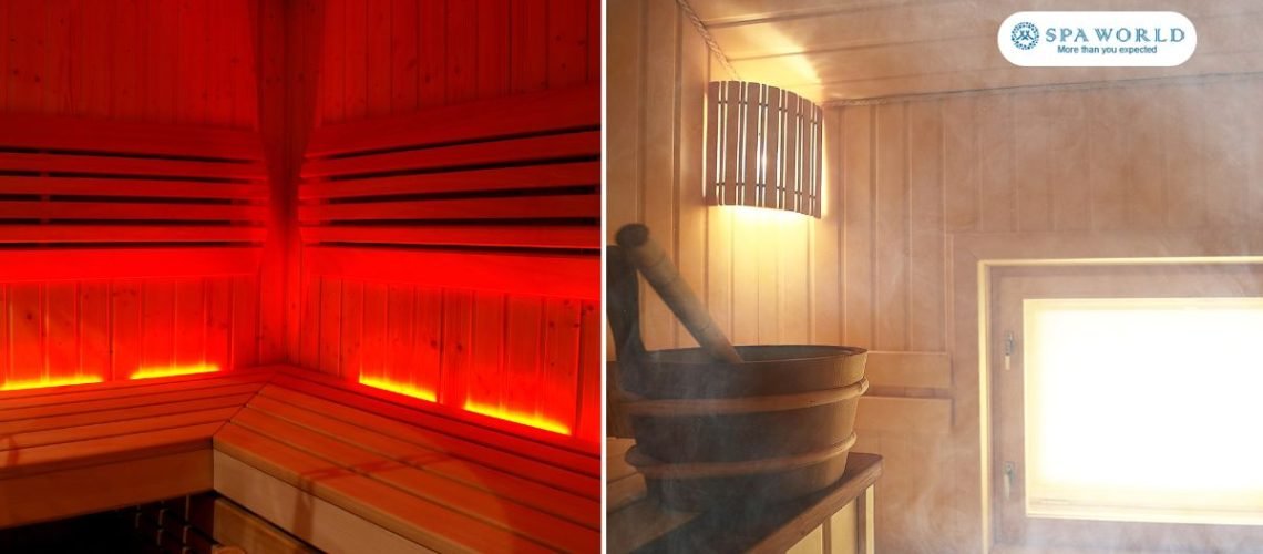 traditional vs infrared sauna - feature img